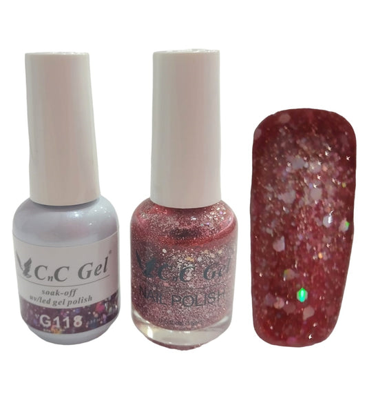 Esmalte CnC Gel Colección G118