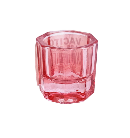 Vasito de cristal para Monómero