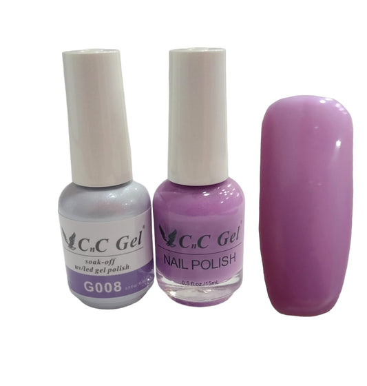 Esmalte CnC Gel Colección G008