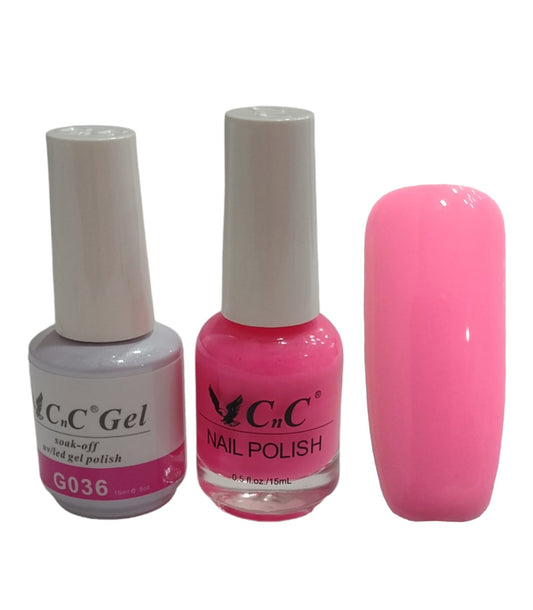 Esmalte CnC Gel Colección G036