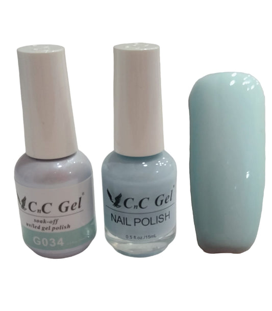 Esmalte CnC Gel Colección G034