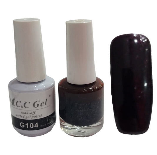 Esmalte CnC Gel Colección G104