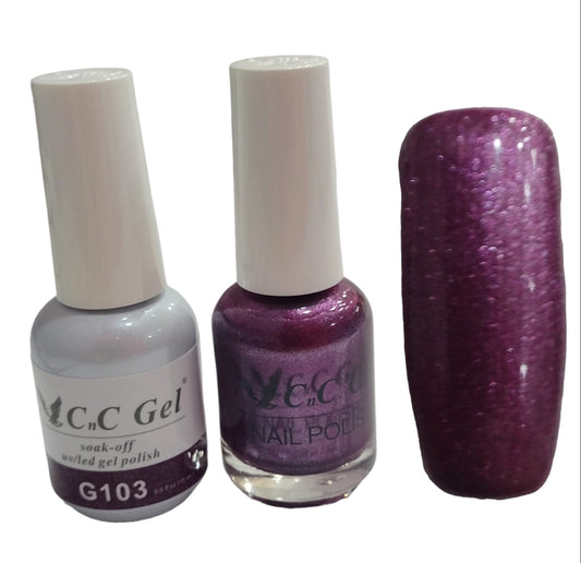 Esmalte CnC Gel Colección G103