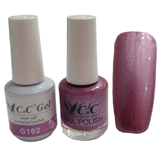 Esmalte CnC Gel Colección G102